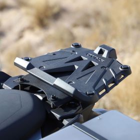 SHAD Top case plate black aluminium with screws