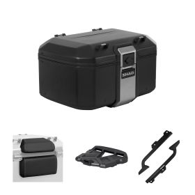SHAD TERRA TR55 Topcase-Kit Schwarz Edition für GILERA Fuoco 500
