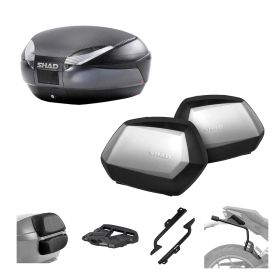 Kit SHAD top case SH48KC et valises SH35 3P pour HONDA CB / CBR 650 F