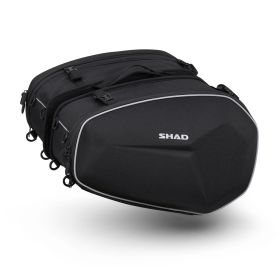 SHAD E48 Seitentaschen-Kit schwarz SR für HONDA CB / CBR 650 R