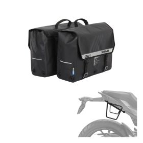 Kit borse laterali SHAD SW42 nero SR per HONDA CB / CBR 650 R