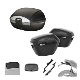 SHAD Kit SH45 top case and SH23K cases 3P for KYMCO AK 550