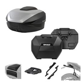 SHAD Kit SH59X Topcase und SH38XC Koffer 3P für KAWASAKI Z 900