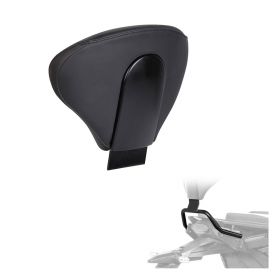 SHAD D0RP00N BLACK WITHOUT LOGO COMPLETE BACKREST KIT WITH MOTORCYCLE FITTING