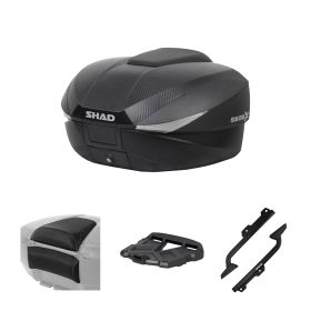 SHAD SH58X Topcase-Kit Carbon-Look für SUZUKI GSR 750