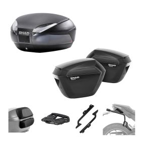 Kit SHAD bauletto SH48KC e valigie SH23K 3P per SUZUKI V-Strom 1000/1050
