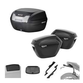 Kit SHAD top case SH40K et valises SH23K 3P pour SUZUKI V-Strom 250