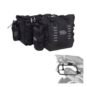 SHAD TERRA TR40 BLACK SIDE BAGS KIT WITH 4P SIDE FRAME