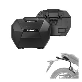SHAD SH38X Cases kit carbon look 3P for VOGE 300 Rally