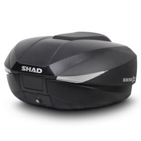 SHAD SH58X CARBON EXPANDABLE 58L TOP CASE KIT WITH REAR RACK