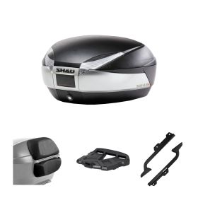 SHAD SH48 Topcase-Kit titan für BMW R 1200/1250 RT