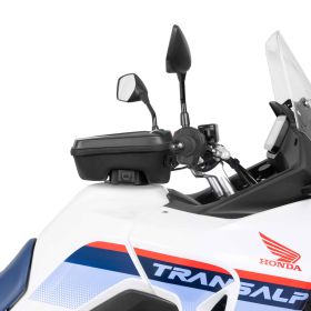 Borsa serbatoio moto SHAD E09CM Click System nero 5L attacco centrato