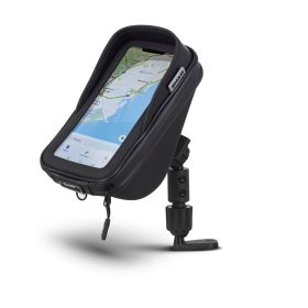 SHAD SG76 motorcycle smartphone holder mirror fitting