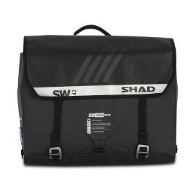 SHAD SW42 Pair of motorcycle side bags black waterproof 25L