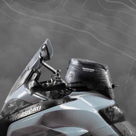 Borsa serbatoio moto SHAD TERRA TR10CL Click System nero 7L con serratura