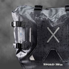 SHAD TERRA TR30 Pair of motorcycle side bags black waterproof 30L