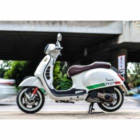 SHINKO SR723 Reifen 120/70-12 58P TL mit weißem Streifen und europäischer Genehmigung
