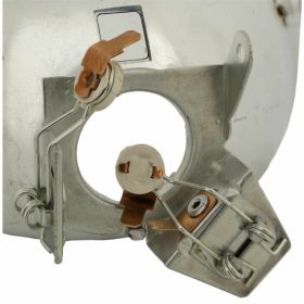 SIEM Frontscheinwerfer mit P26s Lampenhalter genehmigt DGM