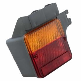 Linkes gelbes SIEM-Rücklicht mit Blinker und genehmigtem Bremslicht