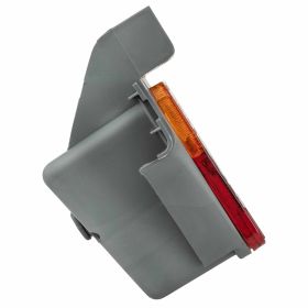 Right Yellow SIEM Rear Light with Indicator and Brake Light Approved