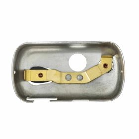 SIEM-Schalterabdeckung mit ovalem Hornkontakt Batterie und verchromter Oberfläche