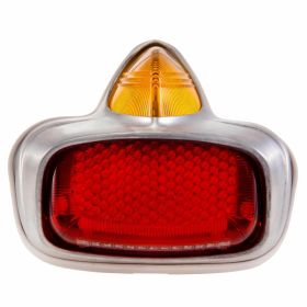 Rotes Glas-Rücklicht mit genehmigtem Metallgehäuse IGM