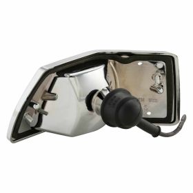 Clignotant arrière gauche verre blanc boîtier en chrome homologation E3