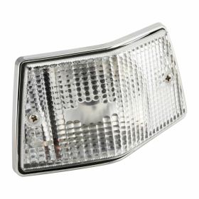 SIEM Arrow Right Rear White Chrome E3 Certified Seal
