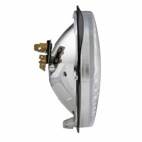 SIEM 215399 Lumière ronde 135 mm Lentilles transparentes sans ampoules Approuvé DGM