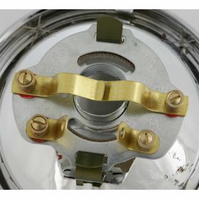 SIEM round headlight 105 mm IGM BA20d approved without bulbs