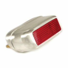 Red glass rear light with IGM approved metal housing
