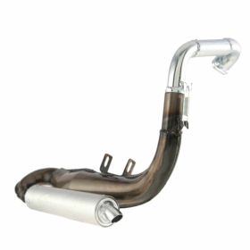 SIMONINI Rennsportauspuff lackiertem Edelstahl-Aluminium-Schalldämpfer der linken Seite