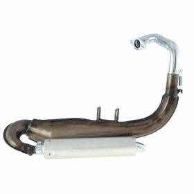 SIMONINI Rennsportauspuff lackiertem Edelstahl-Aluminium-Schalldämpfer der linken Seite