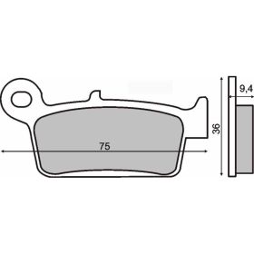 MOTORRAD BREMSBELäGE SINTER 225102633
