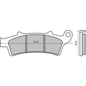 SINTER 225102673 MOTORCYCLE BRAKE PADS