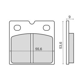 SINTER 225103153 MOTORCYCLE BRAKE PADS