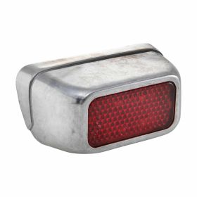 SIP Rear Light in Aluminum Red Glass E3 Approved