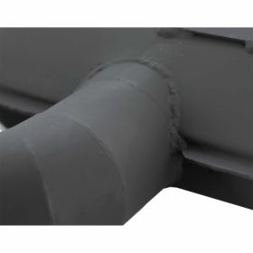 SIP ROAD 2.0 Racing Exhaust in Black Steel for Wide Tire and Large Attachment