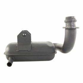SIP Racing Road Black Steel Exhaust for Wide Tire and Large Mount