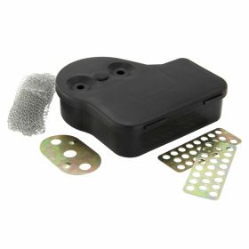 SIP Luftfilter SHB 16.10 40mm Schwarz Kunststoff für Motoren