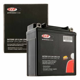 SIP-Batterie 120x60x130mm mikrofasrig versiegelt und wartungsfrei schwarz