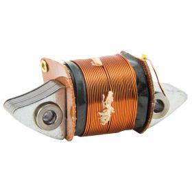 SIP-Spule Dynamo 43mm Loch 5mm Höhe 12,5mm gelbes Kabel 50mm