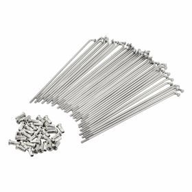 Rayon de roue arrière GPO 17 en acier inoxydable 157 mm 2,9 mm avec écrou