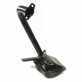 SIP exhaust in black steel with wide header
