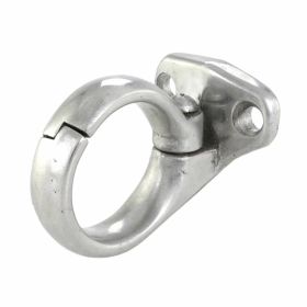 Gancio portaborsa Denfeld in alluminio lucidato elegante e moderno