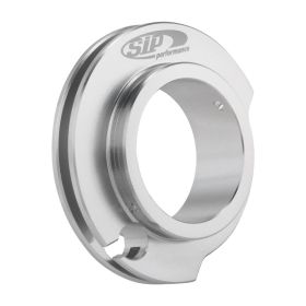 Puleggia comando gas SIP in alluminio anodizzato fresata CNC argento