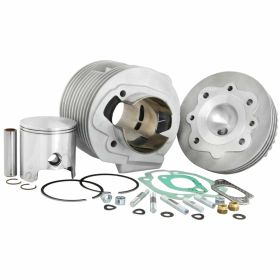 SIP Mugello Zylinder 225cc Aluminium 5 Überströmer 70mm Kopf inklusive nikasilbeschichtet