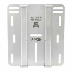 Portatarga SIP in acciaio inox per targa tedesca 180x200 mm con serraggio a molla