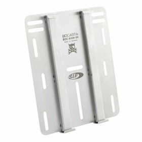 Portatarga SIP in acciaio inox per targa tedesca 180x200 mm con serraggio a molla