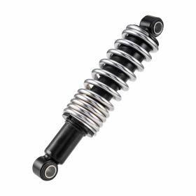 Ammortizzatore UNI Auto posteriore 315 mm corpi neri molla cromo